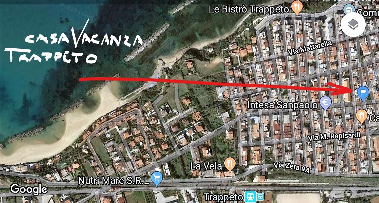 Casa Vacanza Trappeto Palermo Villa Bagian luar foto